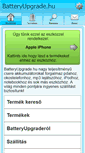 Mobile Screenshot of batteryupgrade.hu