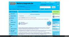 Desktop Screenshot of batteryupgrade.be