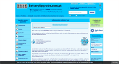 Desktop Screenshot of batteryupgrade.com.pt