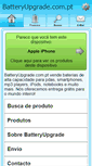 Mobile Screenshot of batteryupgrade.com.pt