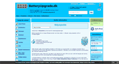 Desktop Screenshot of batteryupgrade.dk