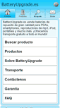 Mobile Screenshot of m.batteryupgrade.es
