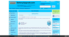 Desktop Screenshot of batteryupgrade.com